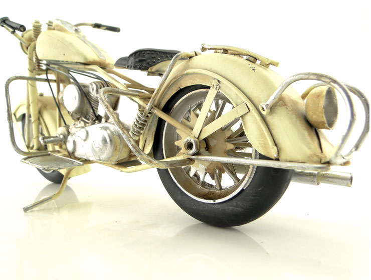 Vintage Chopper Metal Motosiklet