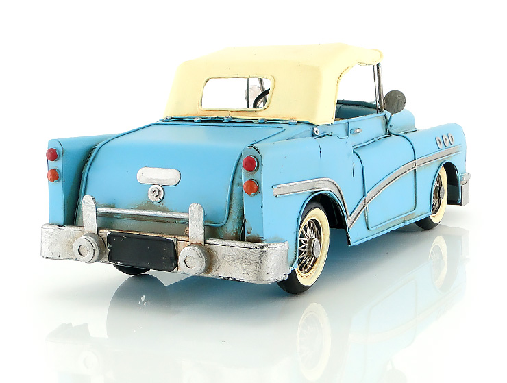 Retro Buick Metal Araba (Büyük Boy)
