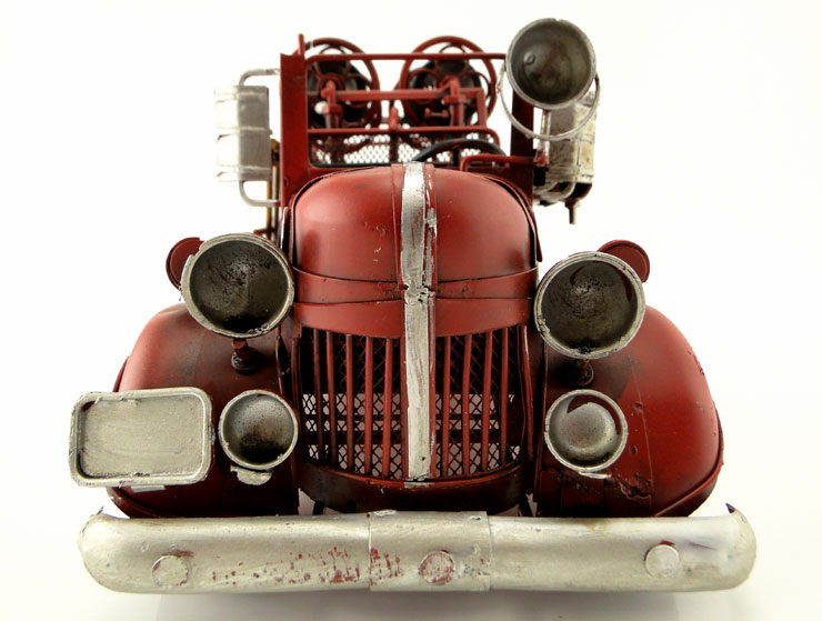 Retro Fire Truck (Büyük Boy) Retro Fire Truck (Büyük Boy)