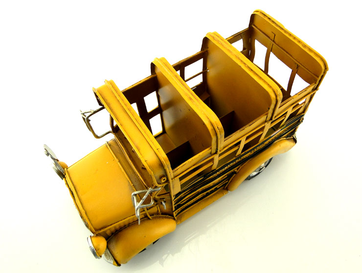 Retro School Bus Kalemlik (Büyük Boy)