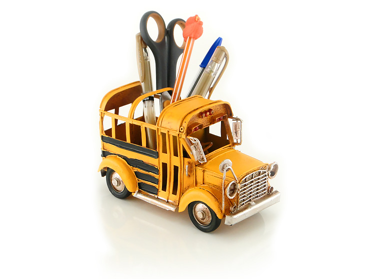 Retro School Bus Kalemlik