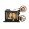 Vintage Sinemaskop 3D Metal Fotoğraf Çerçevesi