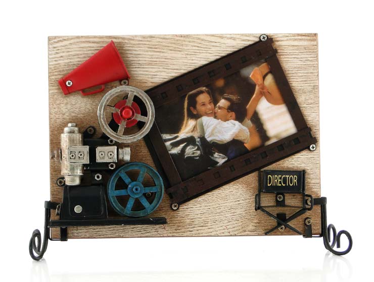 Çift Taraflı Vintage 3D Camera Fotoğraf Çerçevesi Çift Taraflı Vintage 3D Camera Fotoğraf Çerçevesi