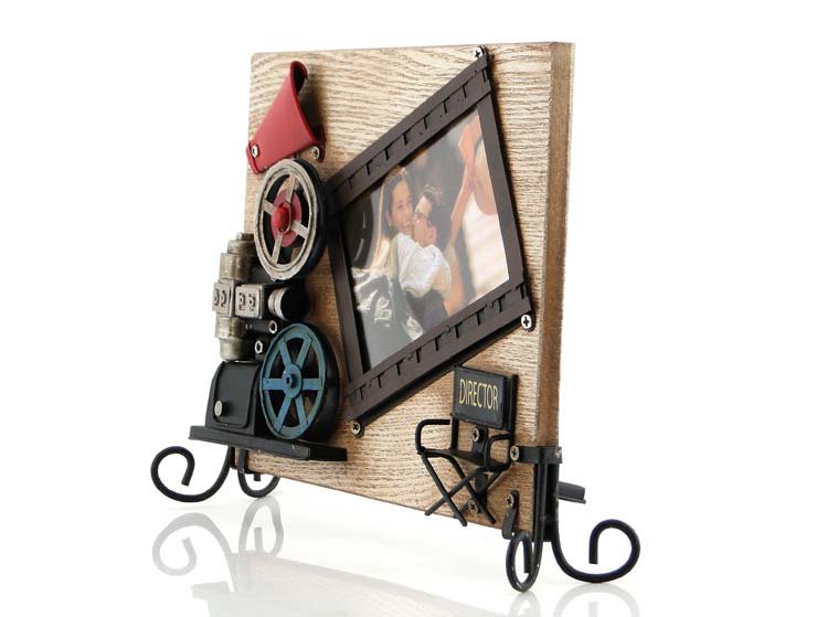 Çift Taraflı Vintage 3D Camera Fotoğraf Çerçevesi Çift Taraflı Vintage 3D Camera Fotoğraf Çerçevesi