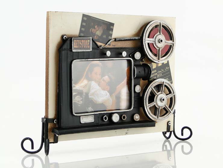 Çift Taraflı Vintage 3D Camera Fotoğraf Çerçevesi Çift Taraflı Vintage 3D Camera Fotoğraf Çerçevesi