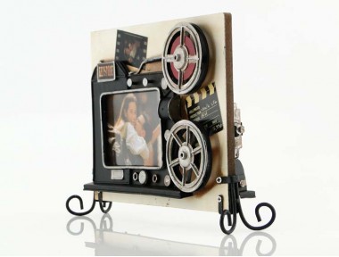 Çift Taraflı Vintage 3D Camera Fotoğraf Çerçevesi Çift Taraflı Vintage 3D Camera Fotoğraf Çerçevesi