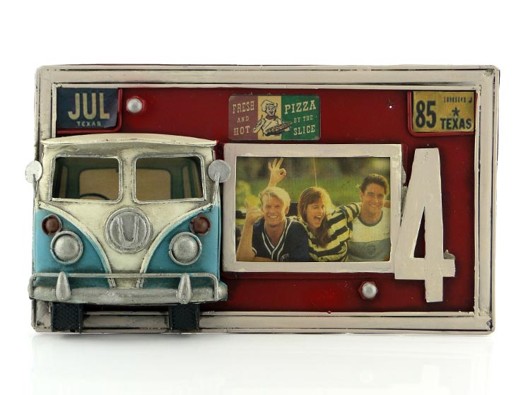 Vintage 3D Camper Van Fotoğraf Çerçevesi Vintage 3D Camper Van Fotoğraf Çerçevesi