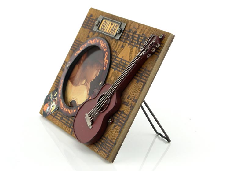 Vintage 3D Guitar Fotoğraf Çerçevesi Vintage 3D Guitar Fotoğraf Çerçevesi