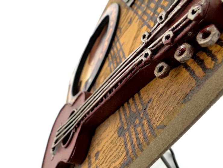 Vintage 3D Guitar Fotoğraf Çerçevesi Vintage 3D Guitar Fotoğraf Çerçevesi