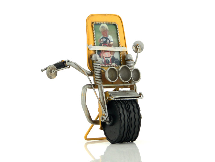 Motorcycle Metal Fotoğraf Çerçevesi
