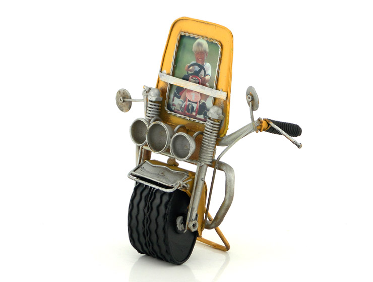 Motorcycle Metal Fotoğraf Çerçevesi