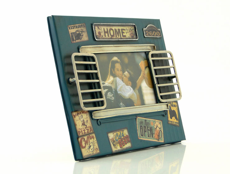 Retro Home Fotoğraf Çerçevesi