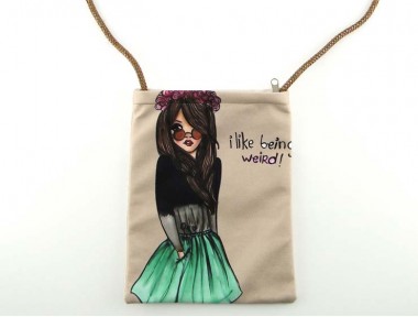 Weird Girl Omuz Çantası