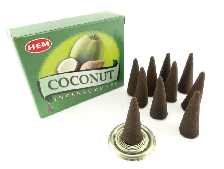 Coconut Hindistan Cevizi Konik Tütsü