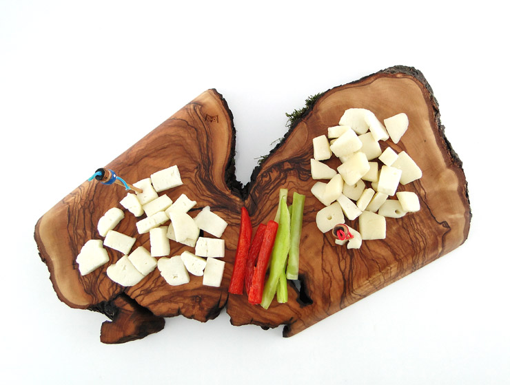 Zeytin Ağacı Peynir Tabağı Zeytin Ağacı Peynir Tabağı